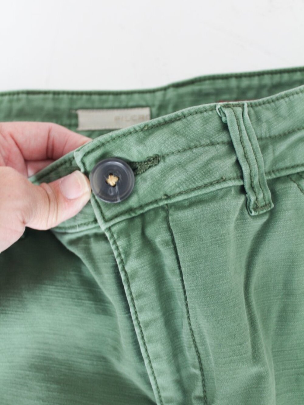 Anthropologie x Pilcro Utility Cargo Pants in Green - Size 29 GUC - Picture 6 of 11